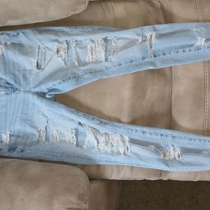 American eagle ripped jeans